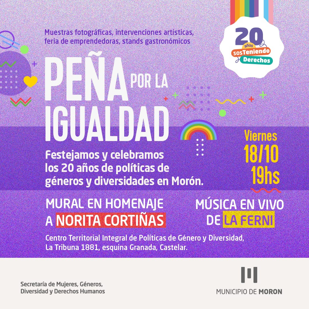 peña por la igualdad Morón
