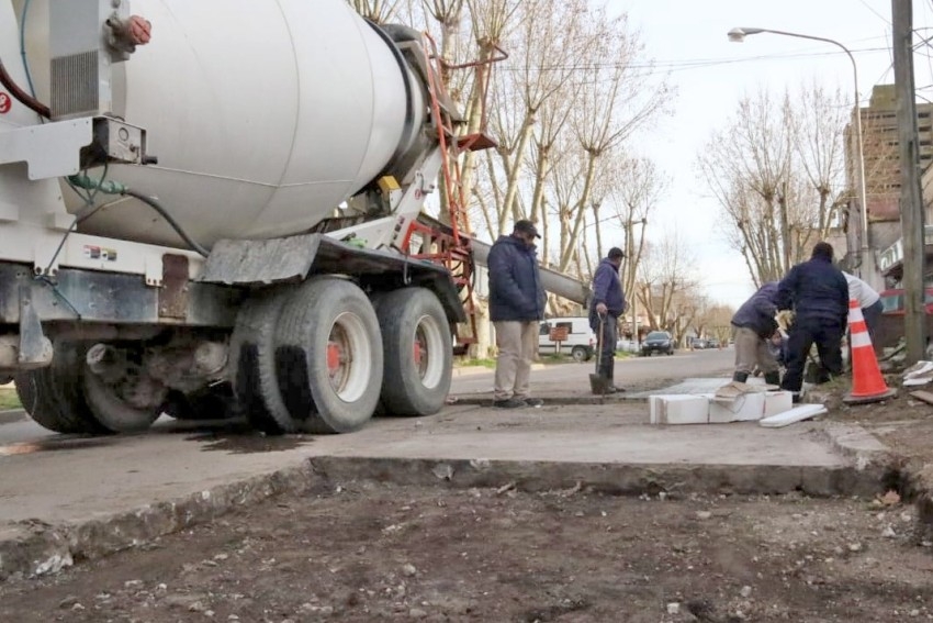trabajos de bacheo